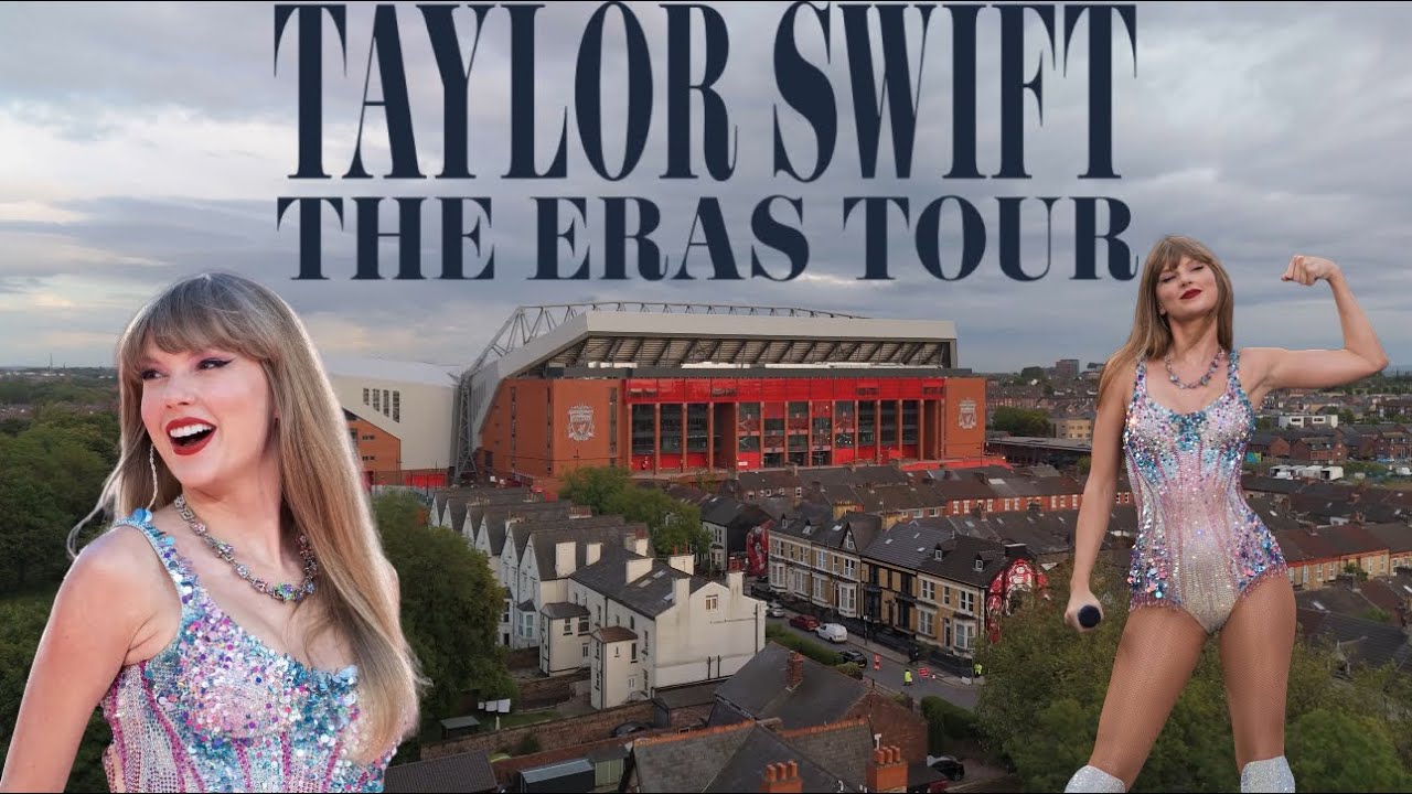 Taylor Swift | The Eras Tour at Anfield | Drone Footage - YouTube
