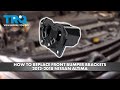 How to Replace Front Bumper Brackets 2012-2018 Nissan Altima