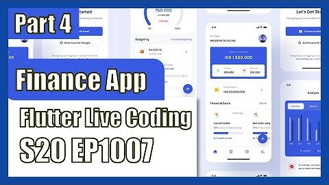 [Flutter] Flutter Live Coding EP1007 (Finance App Part 4) | riverpod