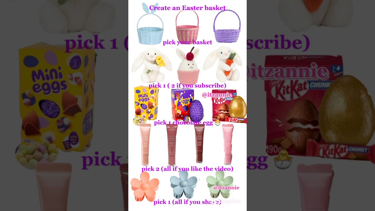 🐣Easter gift basket🌸🩷 