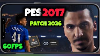 PES 2017 COM PATCH 2026 LISO EM CELULAR FRACO  | GAME HUB | SETTINGS | MEDIATEK 
