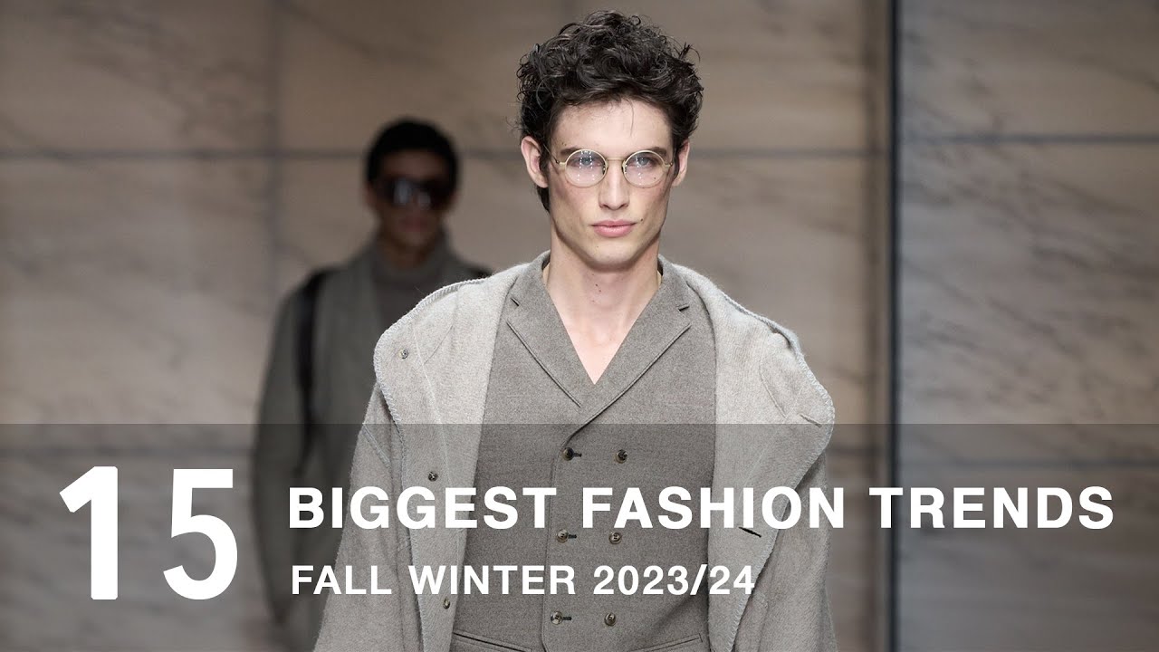 The top 22 men's fashion trends for Fall/Winter 2020-2021