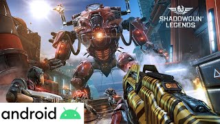 Free Android  FPS game (SHADOWGUN LEGEND Introduction gameplay) screenshot 1