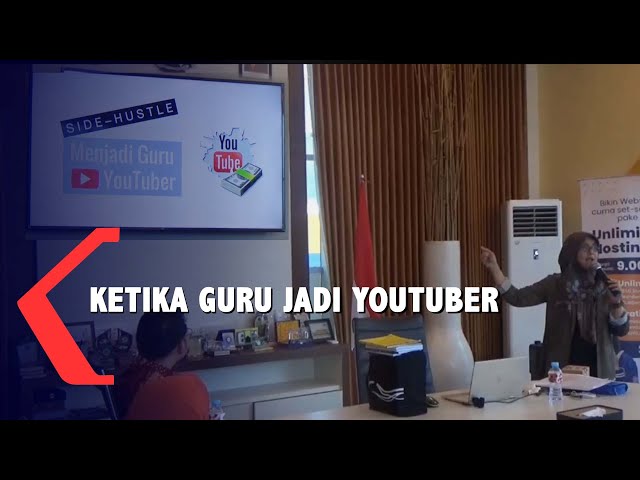 Beradaptasi Dengan Perkembangan Teknologi, Guru Diajak Jadi Konten Kreator class=