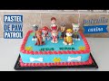 pastel de PAW PATROL / como decorar pastel de PAW PATROL