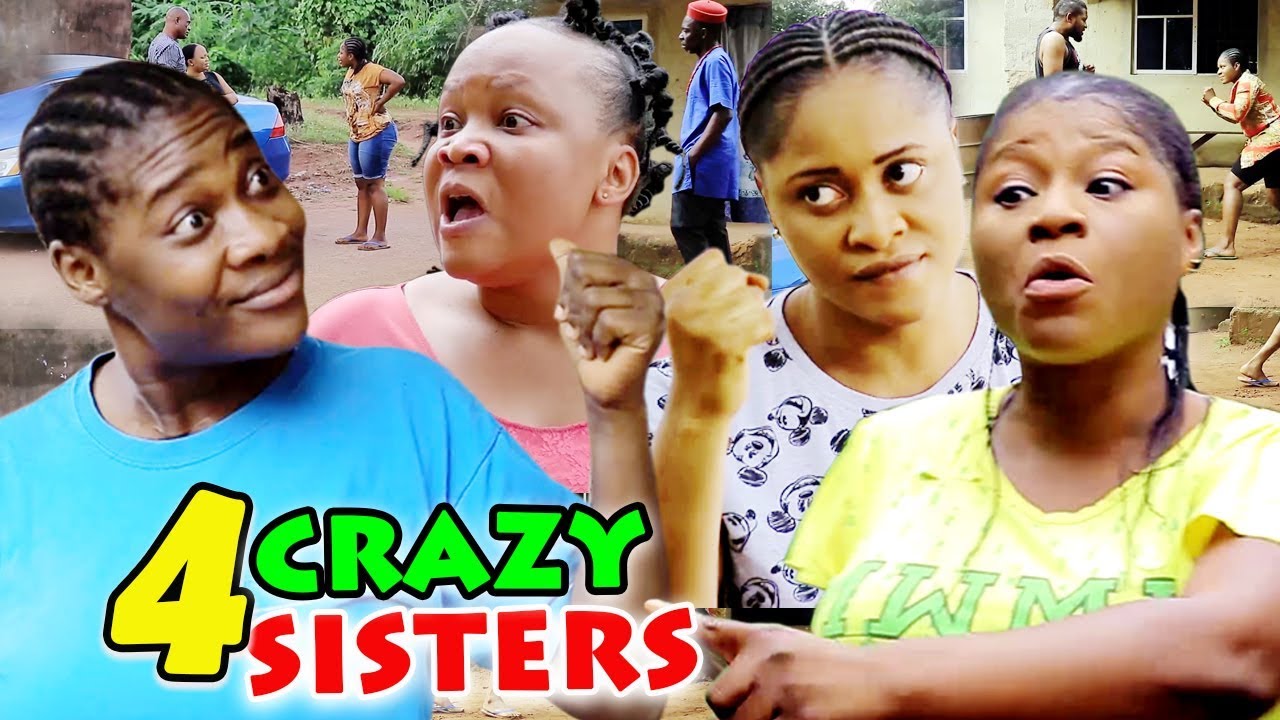 ⁣4 Crazy Sisters 1&2 - Mercy Johnson / Destiny Etiko 2019 New Nigerian Movie