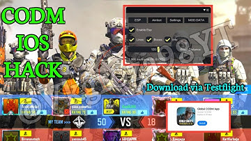 COD MOBILE HACK IOS NON JB 1.0.49 and 1.6.49 GLOBAL AND GARENA