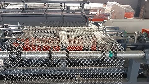 Cyclone Fence Wire Mesh Making Machine | Making Chain Link Fence | Youtube Video