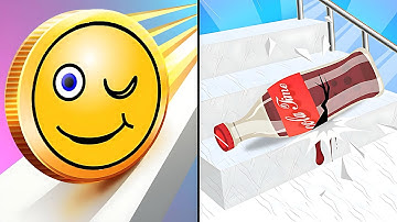 Fragile Roll 3D🆚COIN RUSH🌻🧿🌺🌈Max Levels Walkthrough Android IOS Update Gameplay BT12