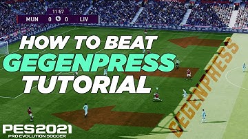 PES 2021 | How to Beat Gegenpress Tutorial