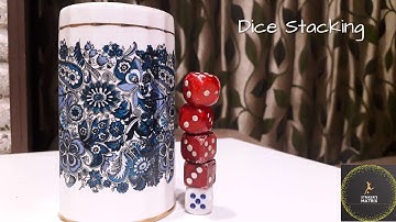 Dice Stacking Trick Shot, Part-1