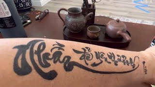 Calligraphy for tattoos || Thư pháp để xăm…