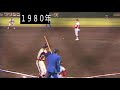 １９８０年　阪急ⅤＳロッテ　山口高志