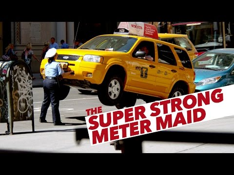 This Super Strong Meter Maid Prank Shocked NYC!