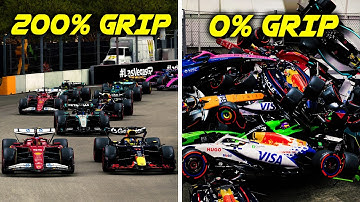 Every Lap, The Grip DECREASES in this Vegas F1 Race...