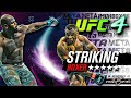 EA SPORTS UFC 4 - High Level Striking Meta Explained - Ranked Tyson Fury Fight!