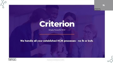 Criterion HCM Overview