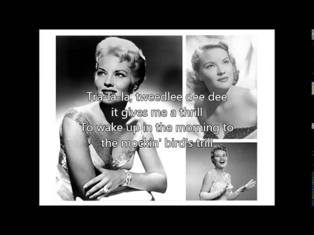 Patti Page - Mockin' Bird Hill