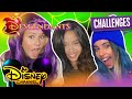 Descendants Halloween Challenge ft. Kylie Cantrall 🎭  | Ruth & Ruby's Sleepover | Disney Channel
