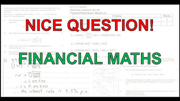 HSC Year 12 Advanced (2U) - Nice Question! - Financial Maths