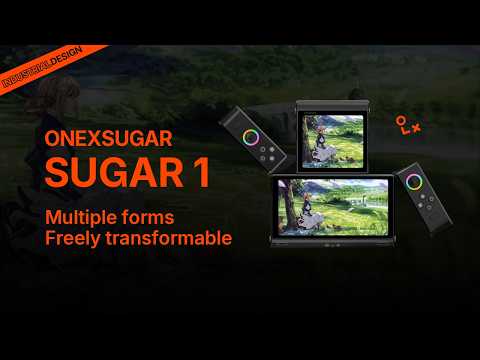 OneXSugar SUGAR1 | A Different Take on Handheld Design - YouTube