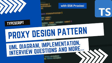 Proxy pattern in #typescript | UML Diagram, implementation, interview questions and more...