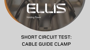 Cable Guide Clamp Short Circuit Test - 114kA Peak Current