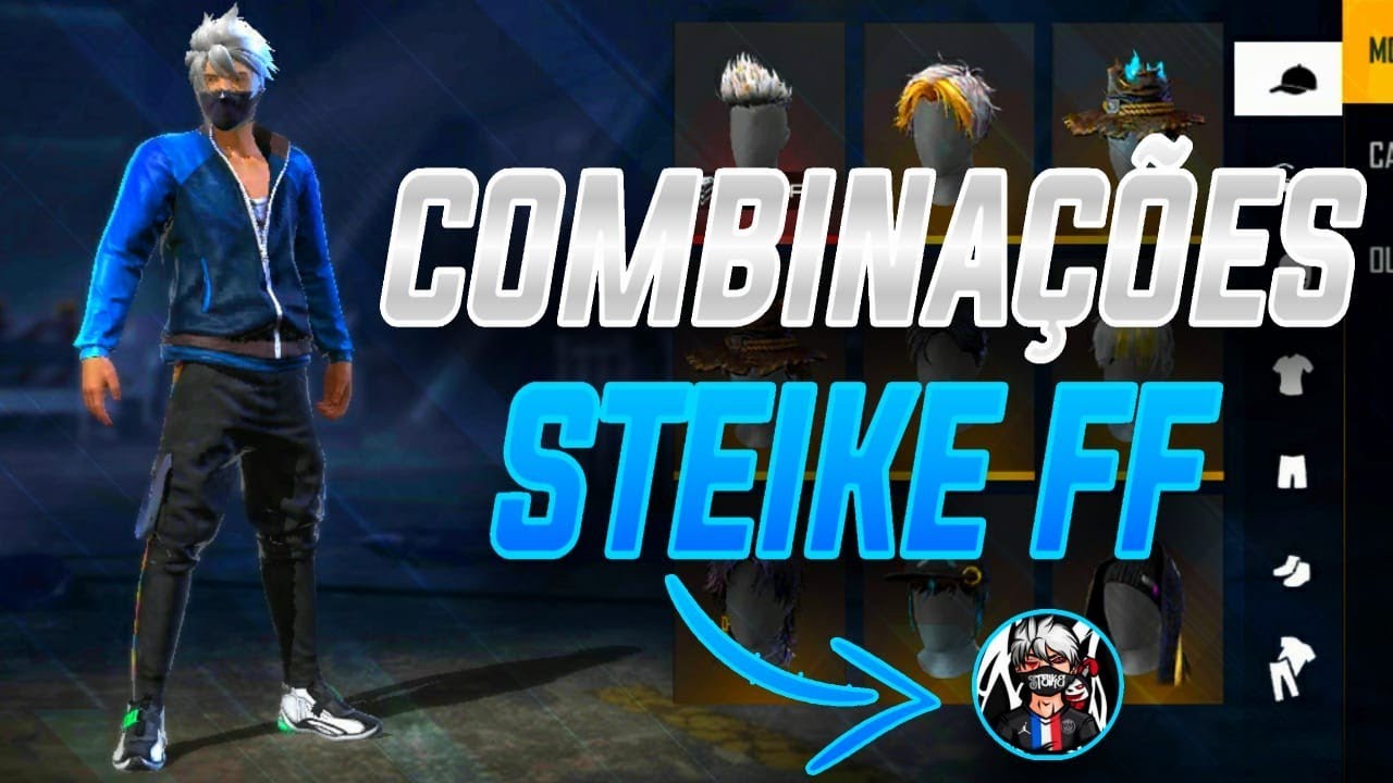 MELHORES COMBINAÇÕES QUE O STEIKE FF JÁ USOU!! - YouTube
