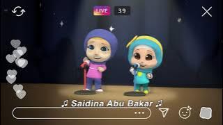 Sayyidina Abu Bakar | Lagu Anak Islami | Omar & Hana Subtitle Indonesia