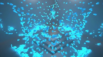 Blender 2.61 Glowing Fluid (Fluid simulation with Indirect Lighting and zero gravity)