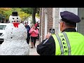 Scary Snowman Best Of Salem Massachusetts