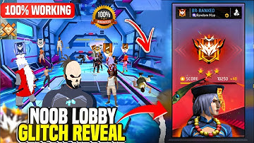 NOOB LOBBY GLITCH REVEAL LIKE SHERA 💯😜 { Now Season Update }
