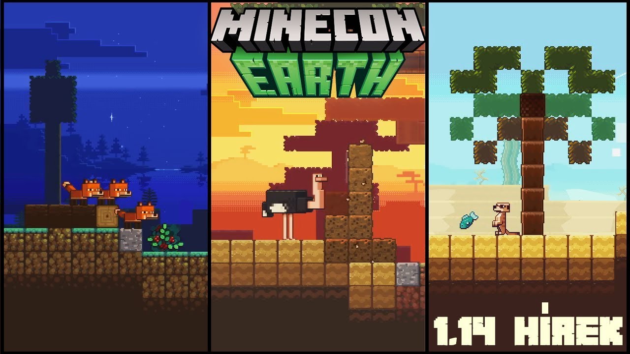 MINECON EARTH 2018 - INFÓK + HÍREK az 1.14-es Minecraftról w ...