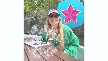 Cute transitions for when you’re stuck! (Video star qr codes)