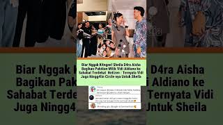 Momen Manis Sheila D4ra Aisha Bagikan Pak4ian Vidi Aldiano Ke Sahabat