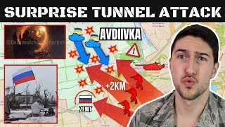 Russian Assault Squads STORMING Fortress Avdiivka