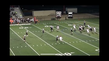 Rolling Left, then Right, Hitting WR on Sideline for 1st Down l Jackson Gebhardt l 2027 l QB/CB