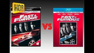 ▶ Comparison of Fast & Furious 4 4K (2K DI) HDR10 vs Regular Version