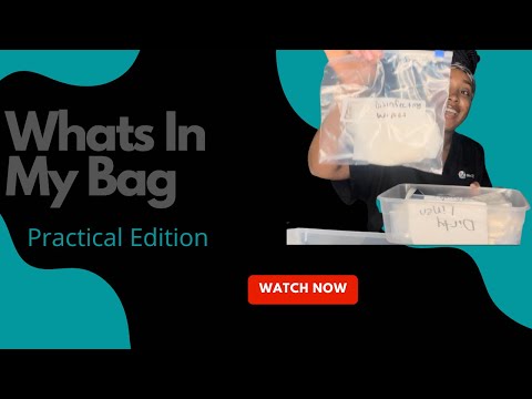Preparing for my Esthetic Practical in Louisiana “Whats in my BAG” (Watch to the end for Tips)