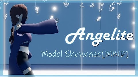 [Vroid~MMD] Angelite [OC Model Showcase]