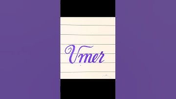 Beautiful 😍 stylish name Umer with cut marker #shorts #writing #@WritingSkills-129