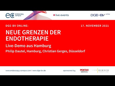 DGE-BV online Symposium - 17.11.2021: Live-Demo aus Hamburg