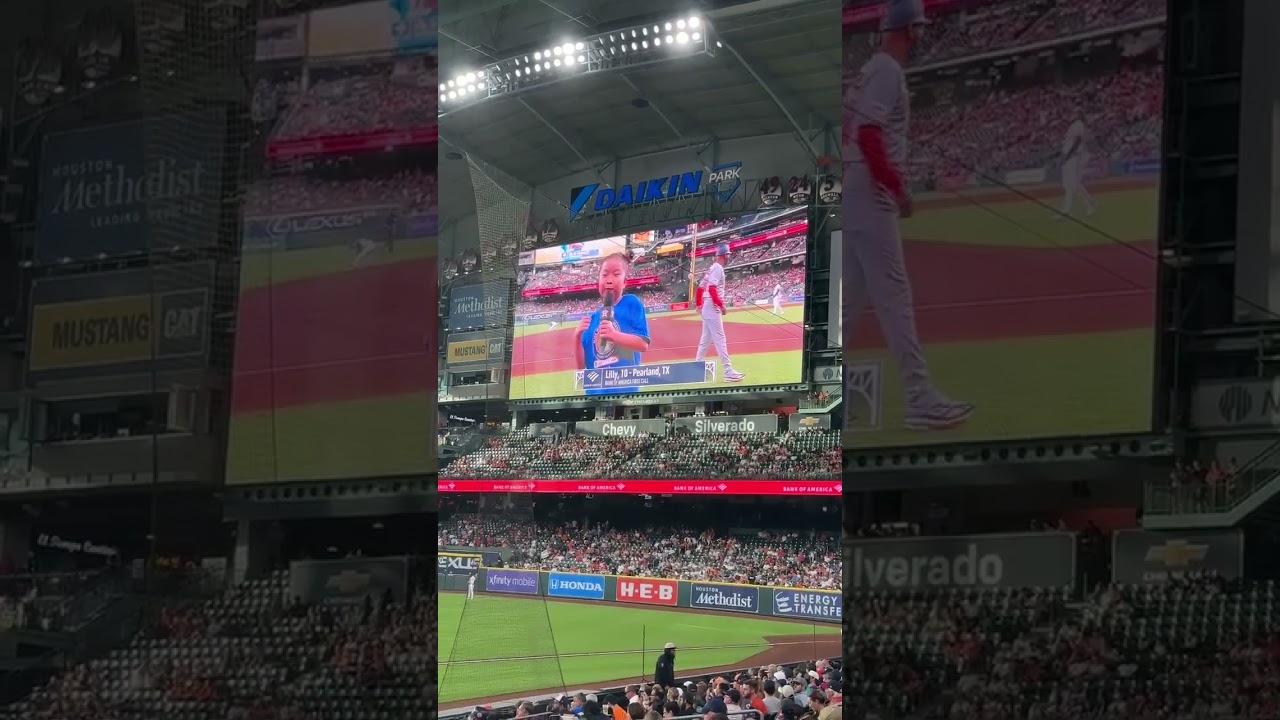 Astros - First Call with Soda Pop shoulders.