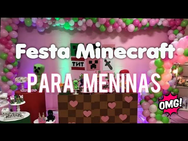 100 melhor ideia de Bolo minecraft  decorações de festa minecraft, festa  minecraft simples, festa infantil minecraft