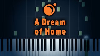 A Dream of Home - Outer Wilds Echoes of the Eye - Piano Visualization