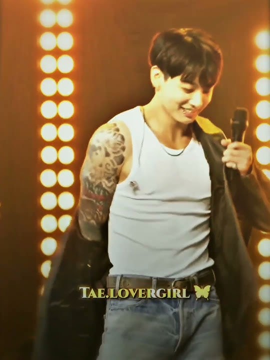 His tattoos makes him more attractive 😍 😩 #bts #jungkook #jk #trending#btsshorts#fyp#tattoo
