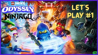 LEGO Fortnite Odyssey X Ninjago Let's Play Part 1: Ninjago Island