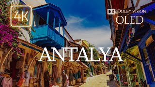 Turkey Antalya City 4K Ultra HD 60fps OLED Demo HDR | Dolby Vision Relaxing Flim,Calming Music