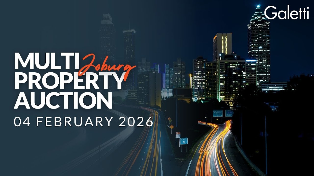 Galetti Live & Online Multi-Property Auction - Joburg- 4 February 2026