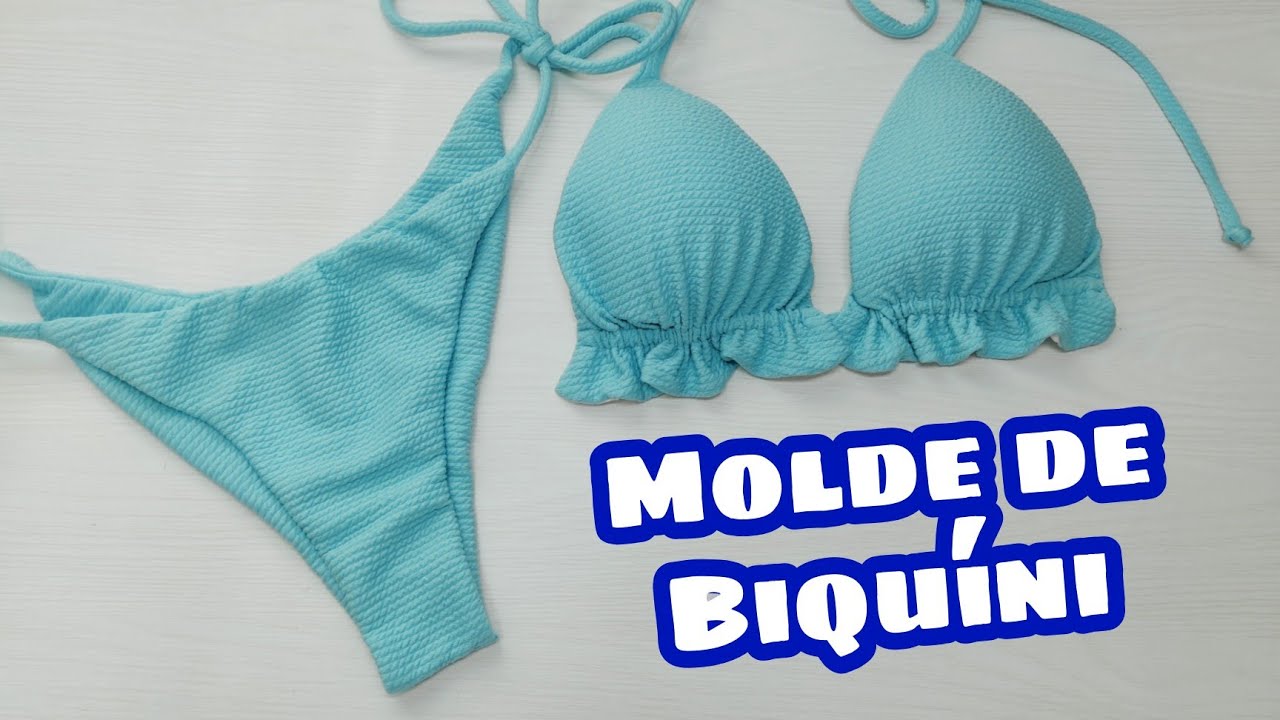 Molde de Biquíni fio duplo